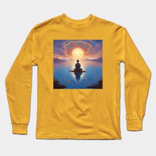 Meditation at Dawn Long Sleeve T-Shirt